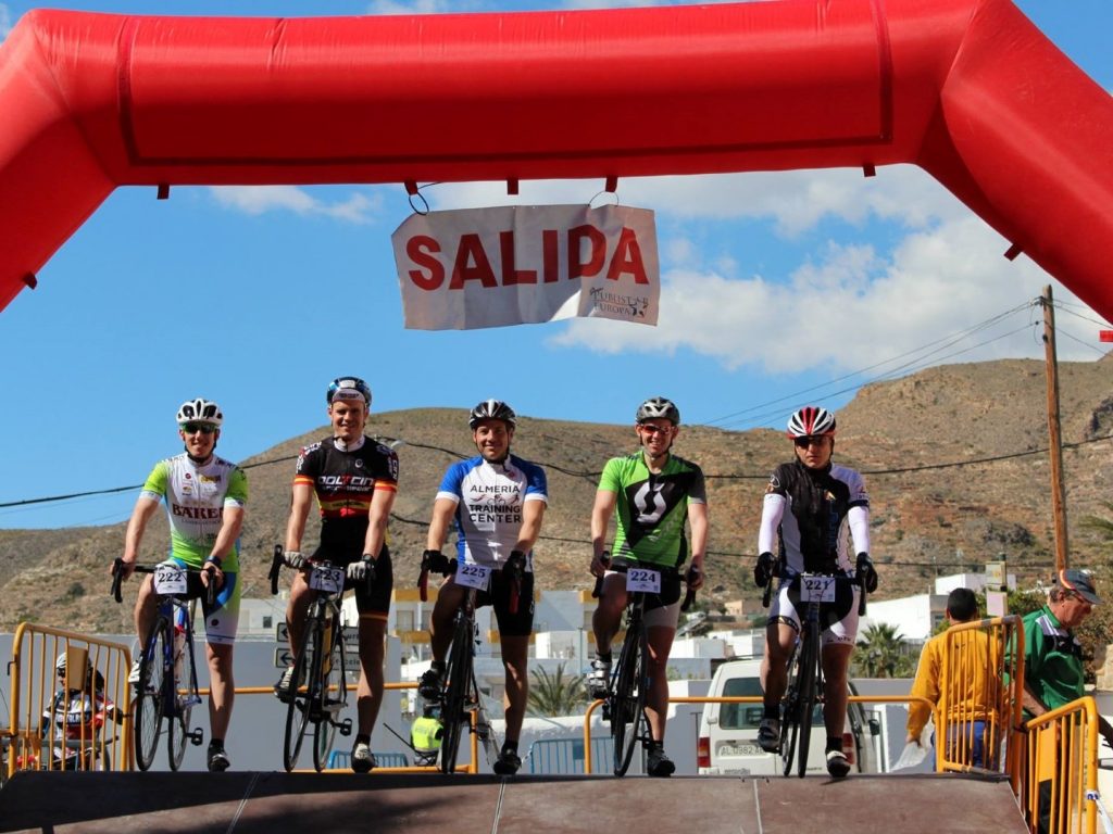 Startrampe Radrennen Spanien Vuelta Cicloturista Almeria Nijar Team Germany