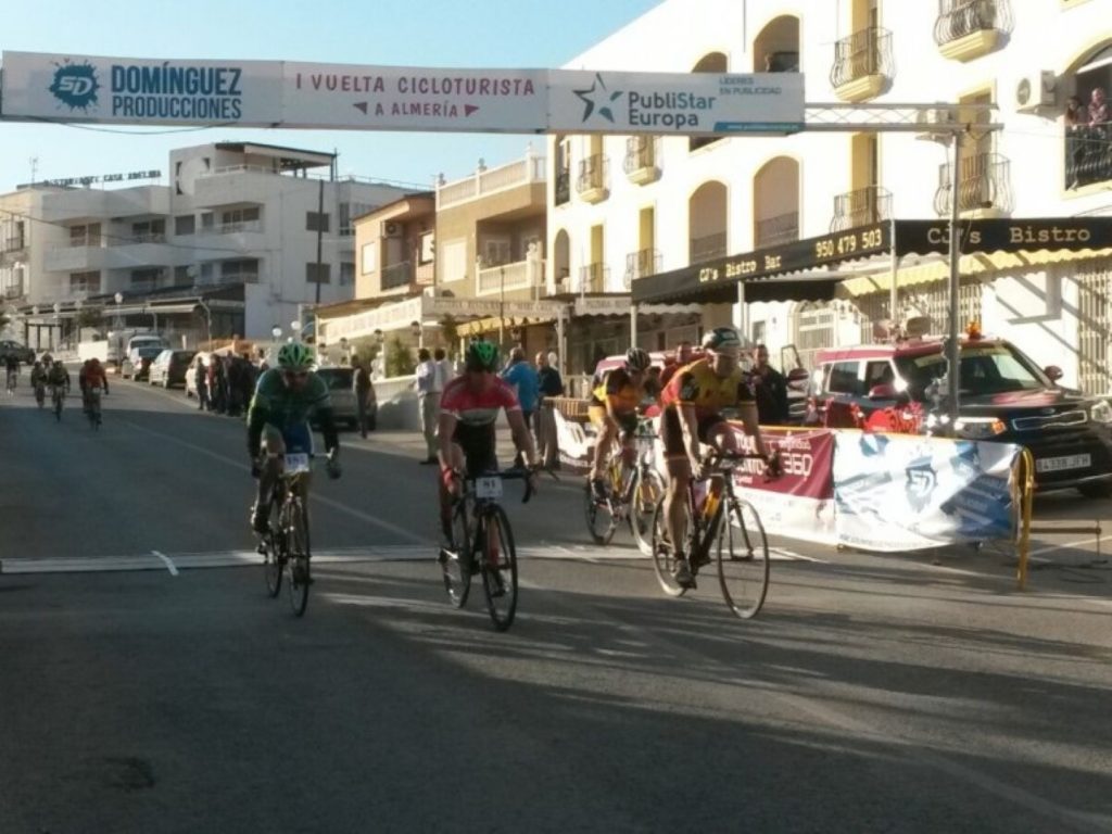 Radrennen Spanien Vuelta Cicloturista Almeria Ziel Turre