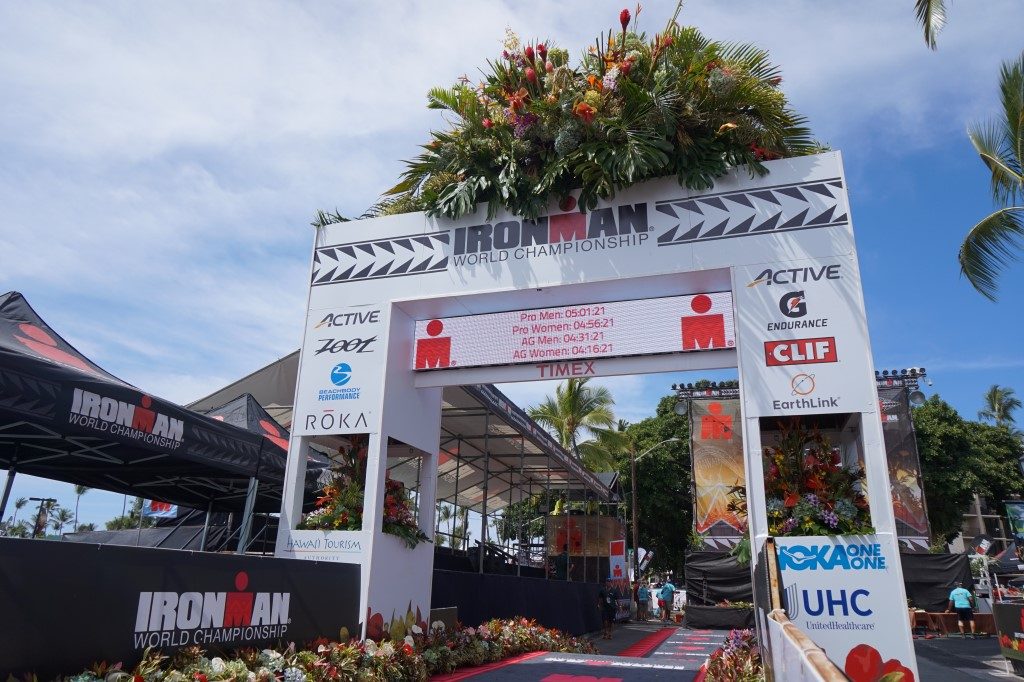 Ziel Kona Ironman Hawaii Big Island