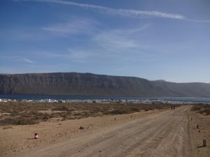 Aussicht La Graciosa Lanzarote Steilwand