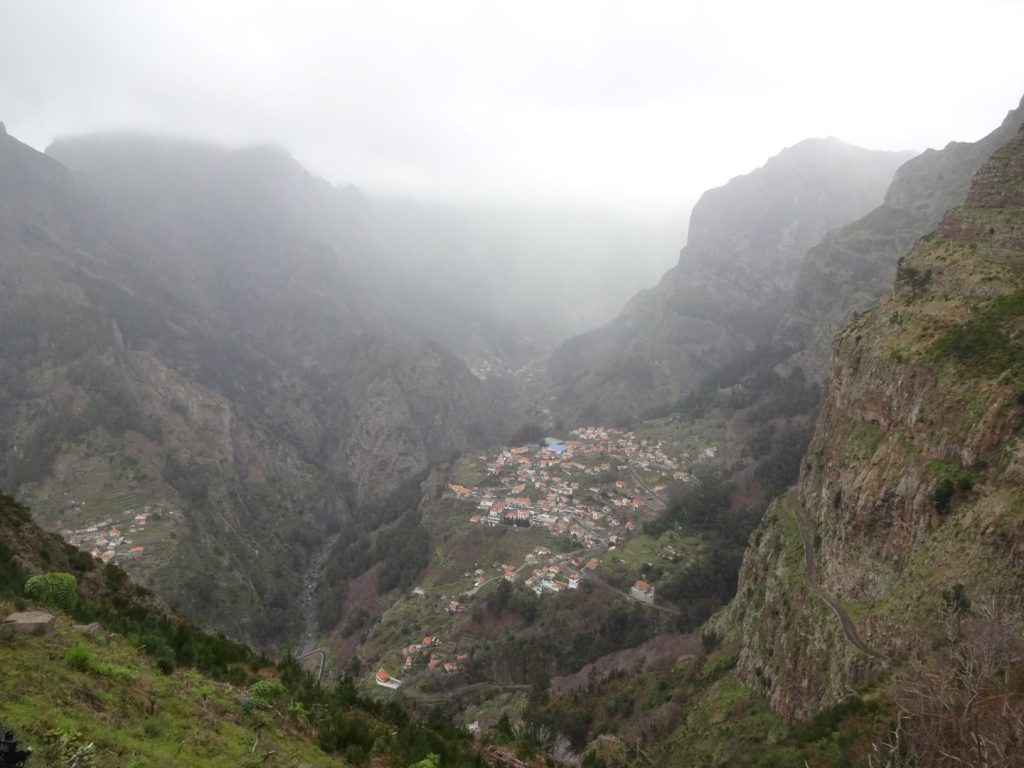 Aussicht Berg Curral das Freiras Madeira