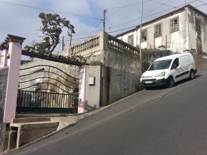 steile Straßen Anstiege Berge Funchal Madeira