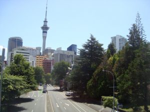 Skytower Auckland Nordinsel Neuseeland