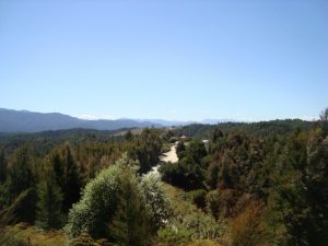 Aussicht Berge Südalpen Südinsel Neuseeland