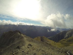 Avalanche Peak Aussicht Blick Arthurs Pass Südinsel Neuseeland