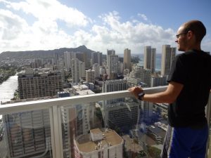 Skyline Ausblick Seaside Honolulu Waikiki Oahu Hawaii