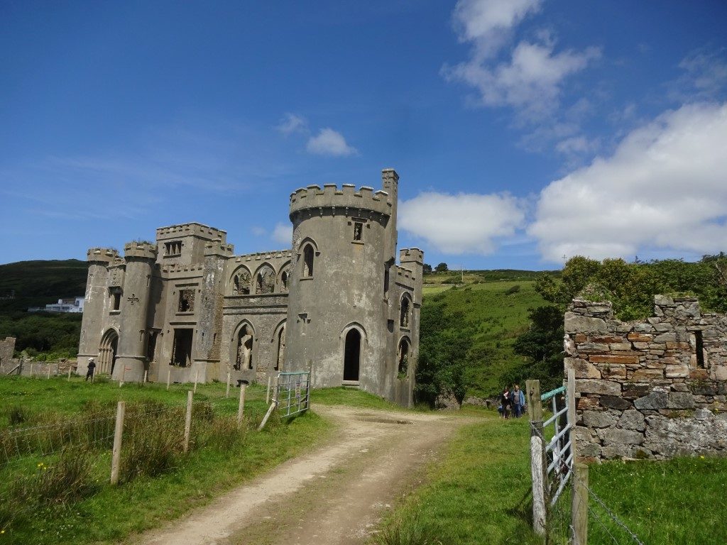 Clifden Castle Connemara Irland