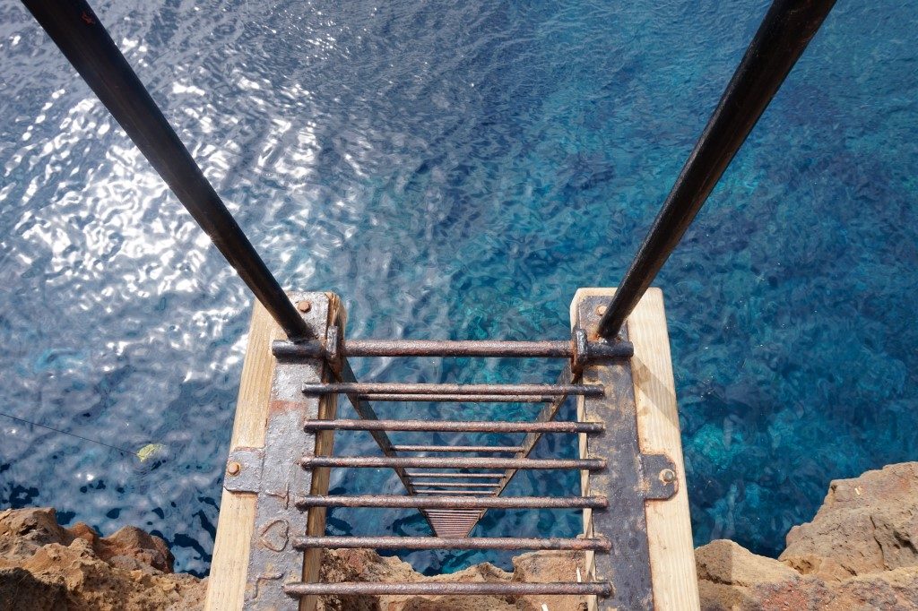 Cliff Dive South Point Big Island Hawaii