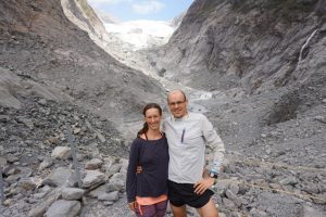 Franz Josef Gletscher Aussichtspunkt Südinsel Neuseeland