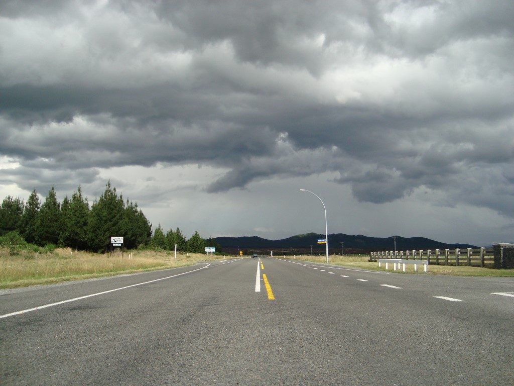 Rangitaiki Gewitter Nordinsel Neuseeland