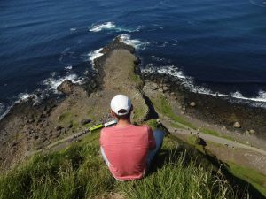 Giants Causeway Trail Blick Aussicht Irland