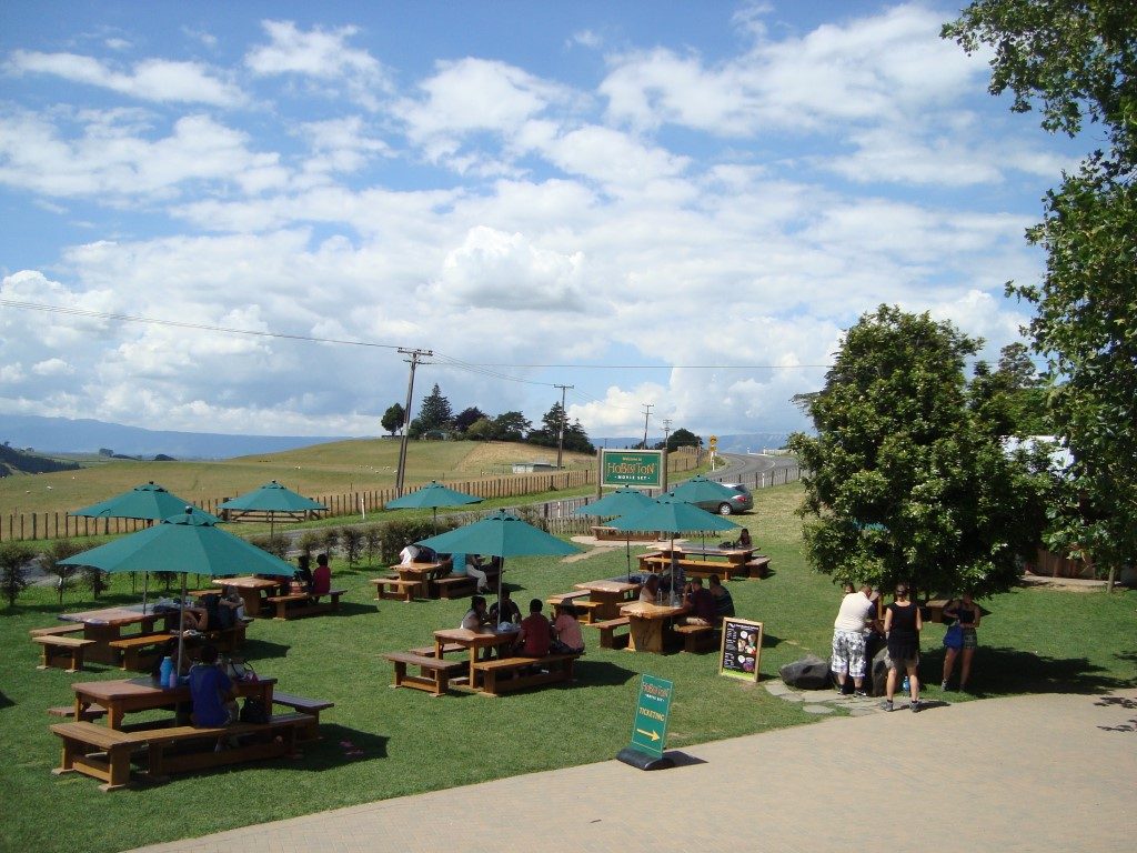 Hobbiton Movie Set Matamata Nordinsel Neuseeland