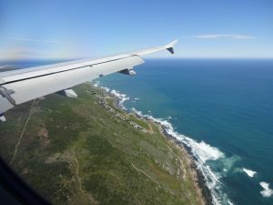 Radstrecke Küste Ironman Südafrika von oben