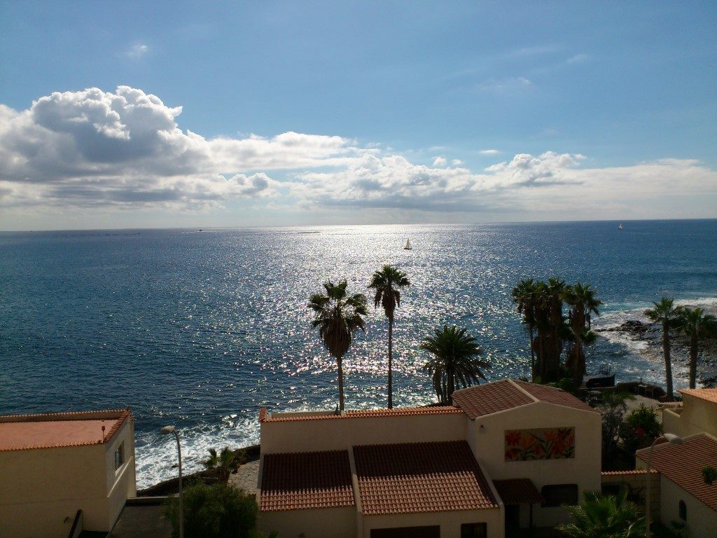 La Caleta Meer Blick Teneriffa