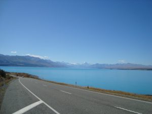 Lake Pukaki Mount Cook Südalpen Südinsel Neuseeland