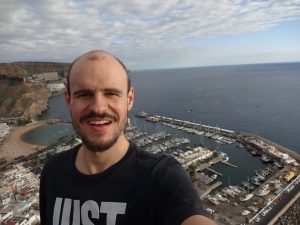 Berg Hügel Aussicht Puerto de Mogan Gran Canaria