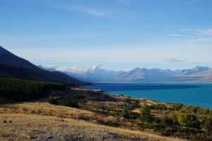 Mount Cook Lake Pukaki Südinsel Neuseeland