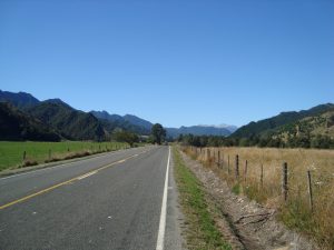 Murchison Straße Südinsel Neuseeland