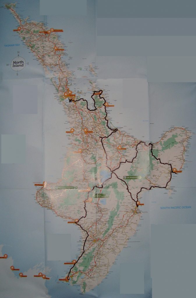 Radtour Neuseeland Nordinsel Amnesty International Bewegung Spende