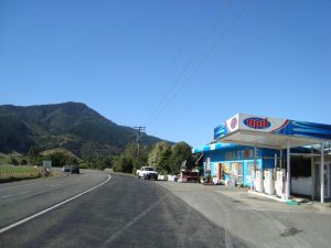 NPD Tankstelle Südinsel Neuseeland