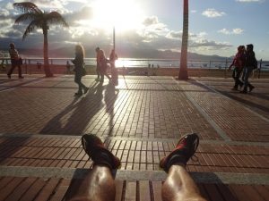 Strand Promenade Playa de las Canteras Las Palmas Gran Canaria