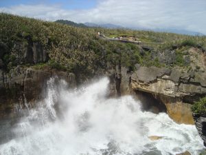 Punakaiki Blowouts Westküste Südinsel Neuseeland