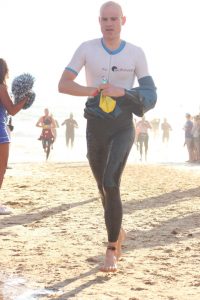 Schwimmausstieg Hobie Beach Wechselzone Ironman Südafrika 2016 Port Elizabeth