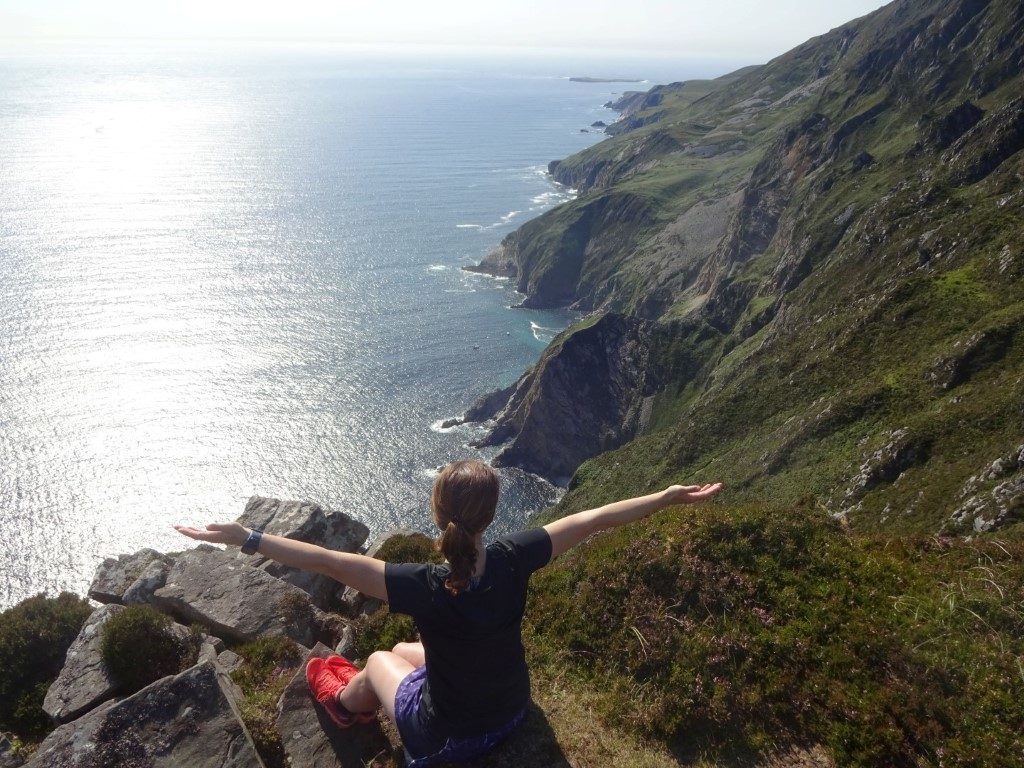 Slieve League bester Aussichtspunkt ganz oben Irland