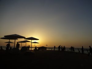 Sonnenuntergang Tel Aviv Israel