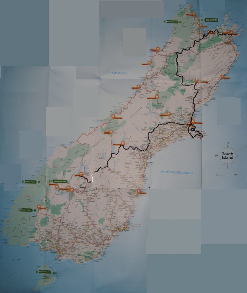 Radtour Neuseeland Südinsel Amnesty International Bewegung Spende