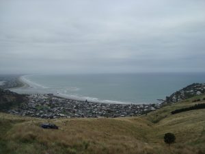 Sumner Aussicht Godley Park Südinsel Neuseeland