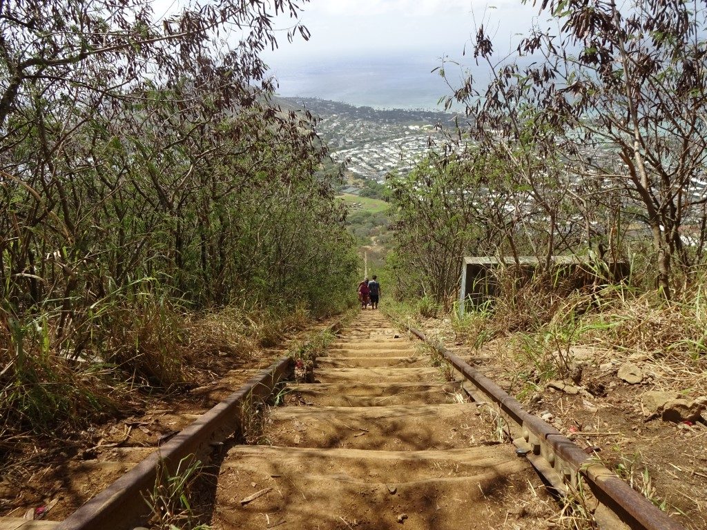 Koko Head Treppe Stufen Oahu Hawaii