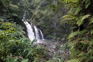 Upper Waikani Falls Road to Hana Maui Hawaii