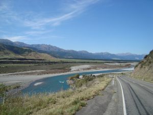 Waiau River Fluss Südinsel Neuseeland