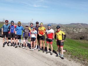 Trainingslager Italien Radgruppe Gruppenfoto SV Würzburg 05