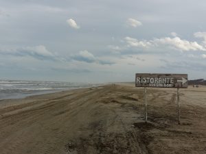 Strand Küste Adria Cervia Italien