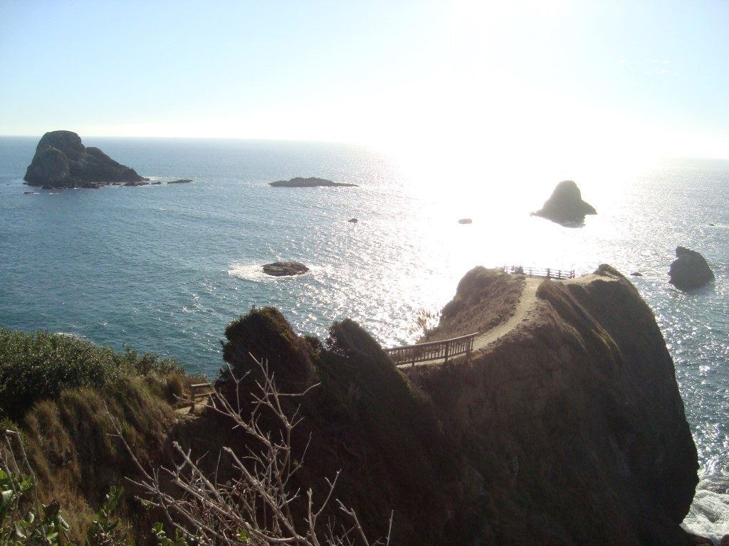 Highway 101 Felsen Meer Kulisse Aussichtspunkt Pazifik Kalifornien