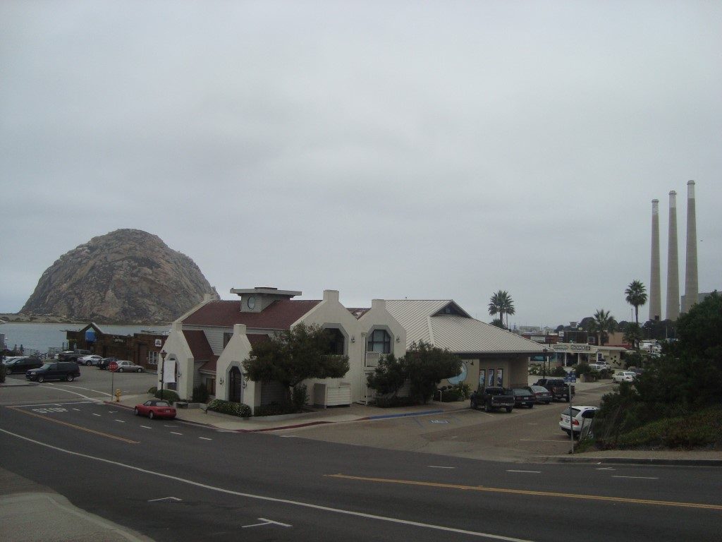 Morro Bay Rock Schornsteine