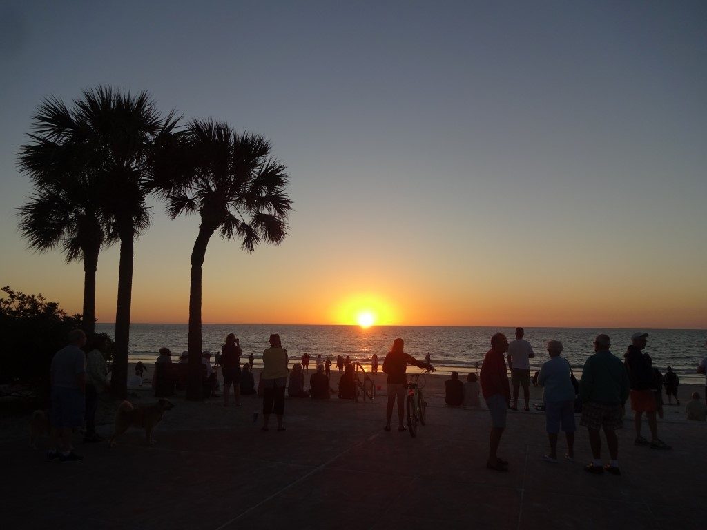 Pass A Grille Beach Westküste Sonnenuntergang Florida