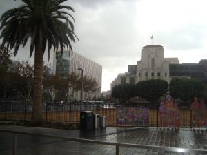 Regen Los Angeles Kalifornien