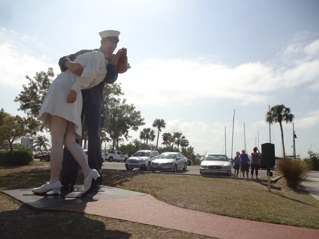 Unconditional Surrender Seemann Matrose Krankenschwester Krieg Kuss Sarasota Florida