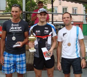 Triathlon Hofheim Mitteldistanz 2014 Siegerehrung Marko Gränitz