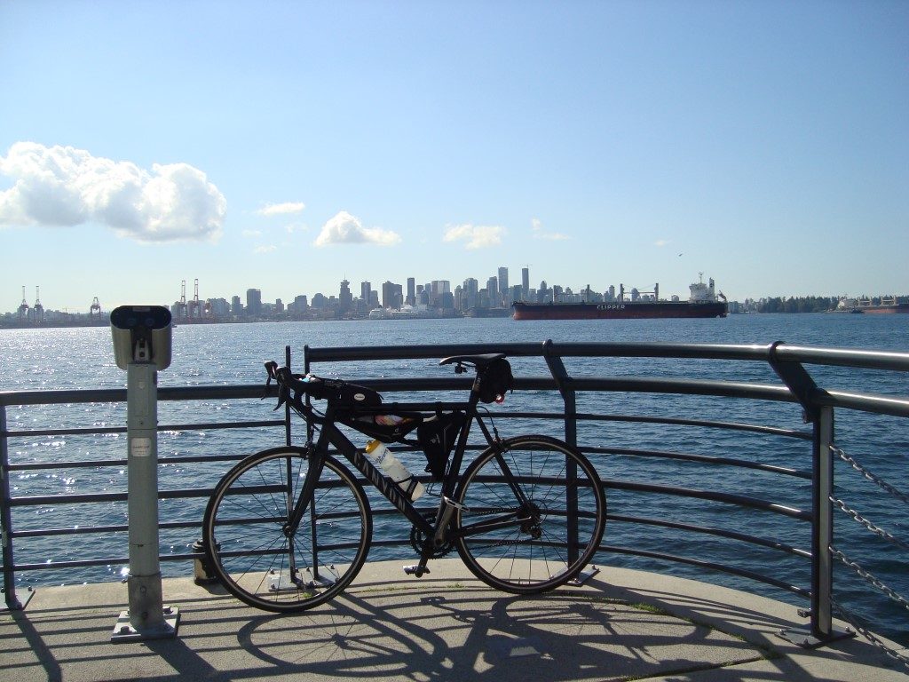 Skyline North Vancouver Harbour Kanada