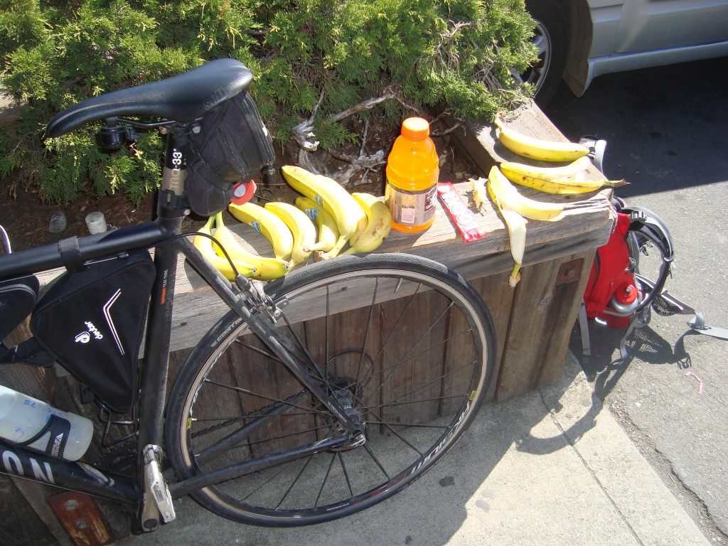 Banane Verpflegung Rad Energie Verdauung optimal