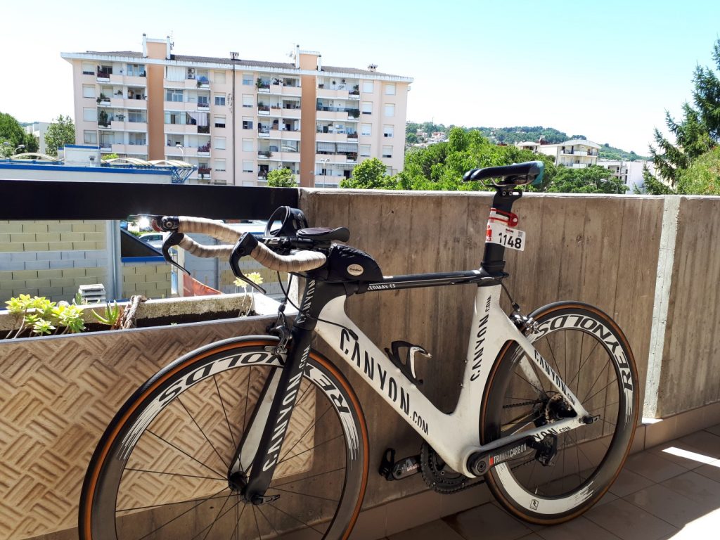 Rad Zeitfahrrad Ironman 70.3 Pescara Italien