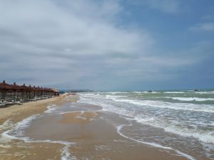 Meer Wind Wellen Ironman 70.3 Pescara Italien