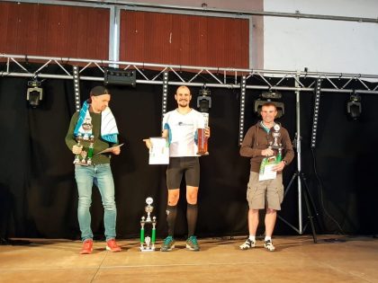 Siegerehrung PfalzTrail Ultra 2018 Marko Gränitz