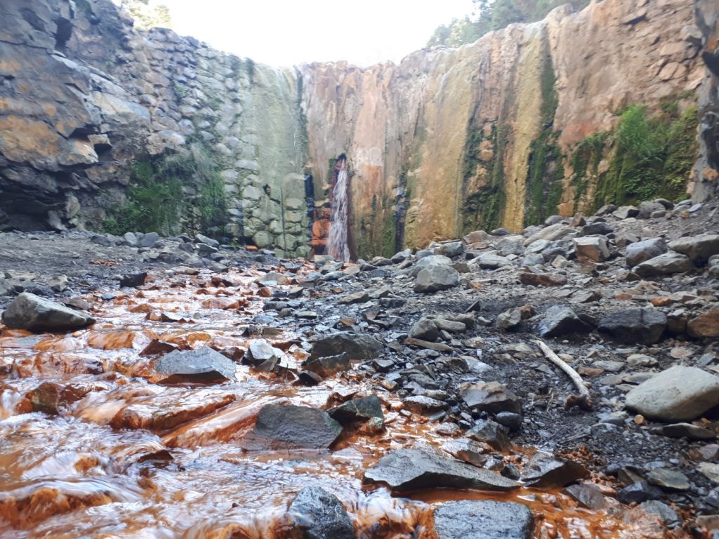 Cascada de Colores La Palma Kanaren