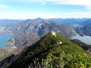 Blick Gipfel Herzogstand Voralpen