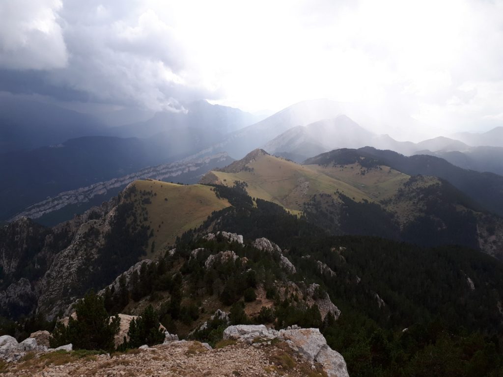 Wetterumschwung Moixero Naturpark